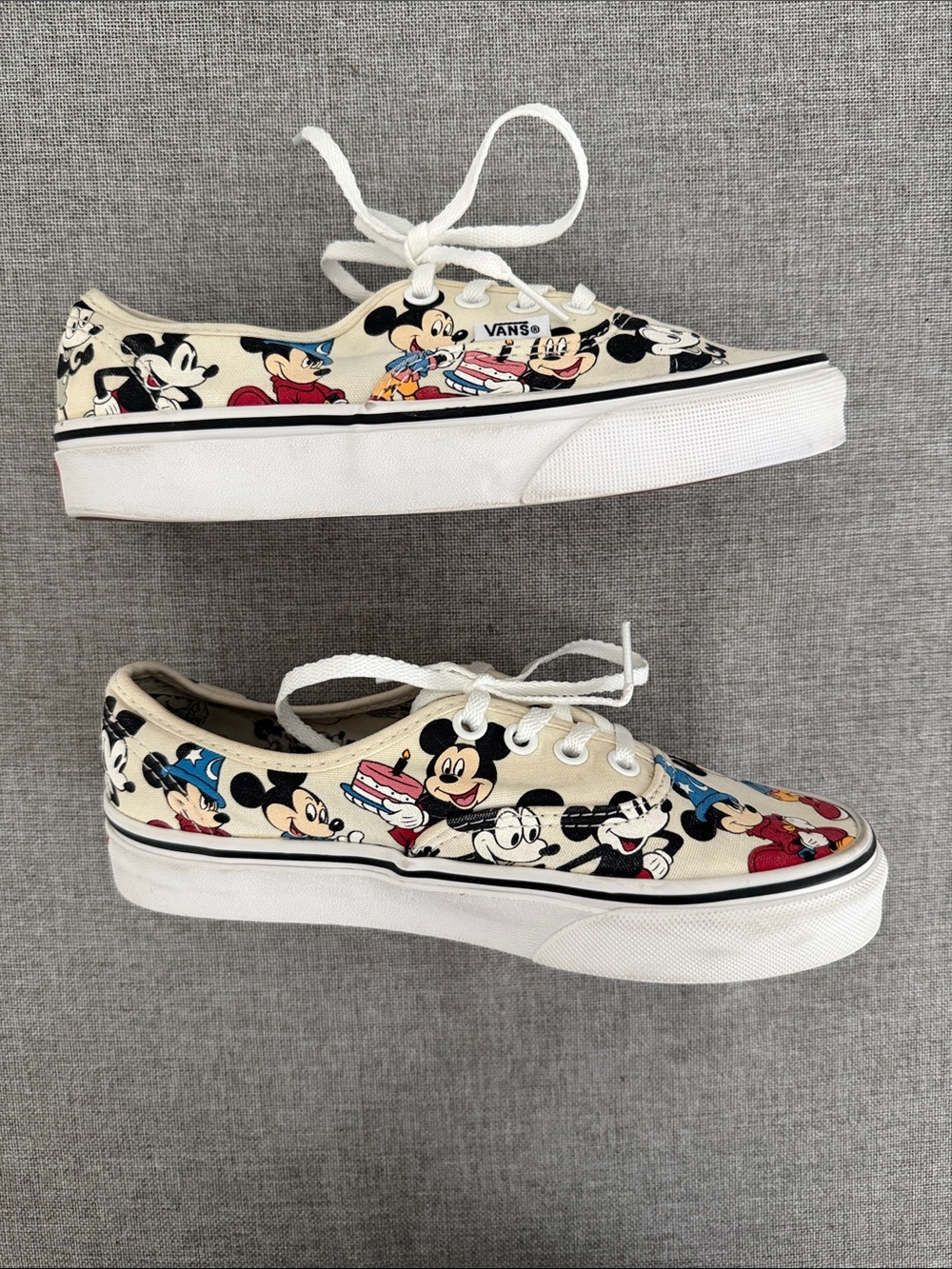 Vans Disney Mickey Mouse birthday Canvas Sneakers - Picture 8 of 11